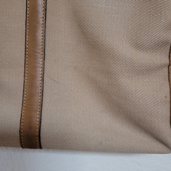 Vintage Marley Hodgson Ghurka Expediter No. 34 Canvas and Leather Briefcase.  - Picture 6 of 15